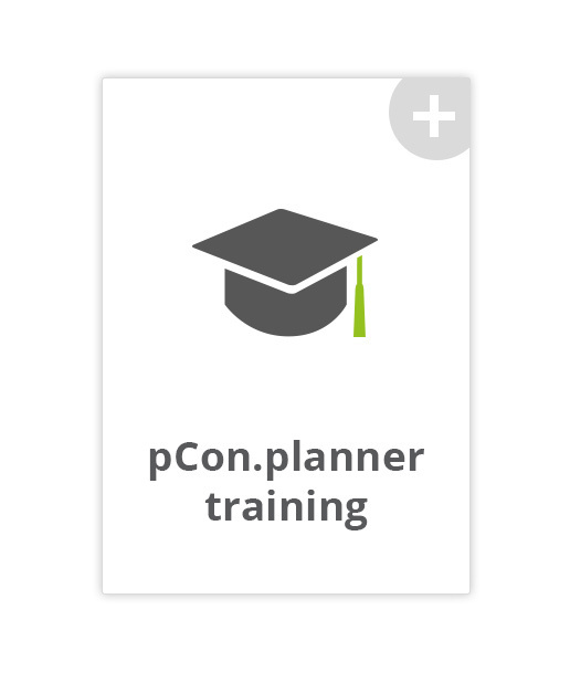 Training pCon.planner Presentation techniques